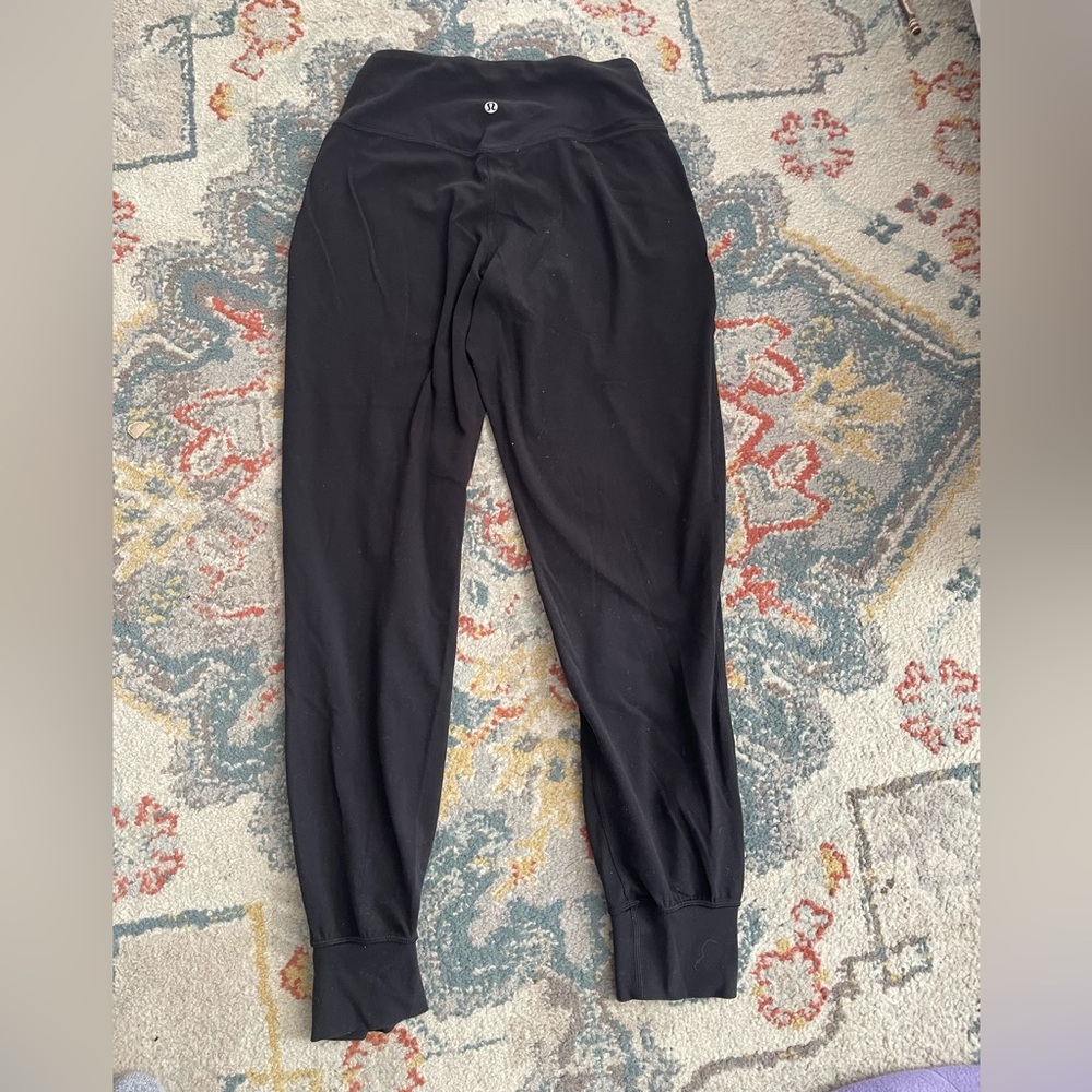 Lululemon Align Joggers, black, size 6